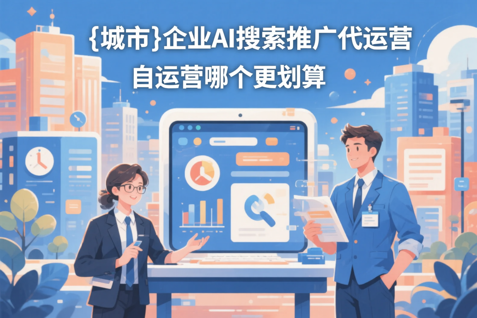 乐山企业AI搜索推广代运营和自运营哪个更划算