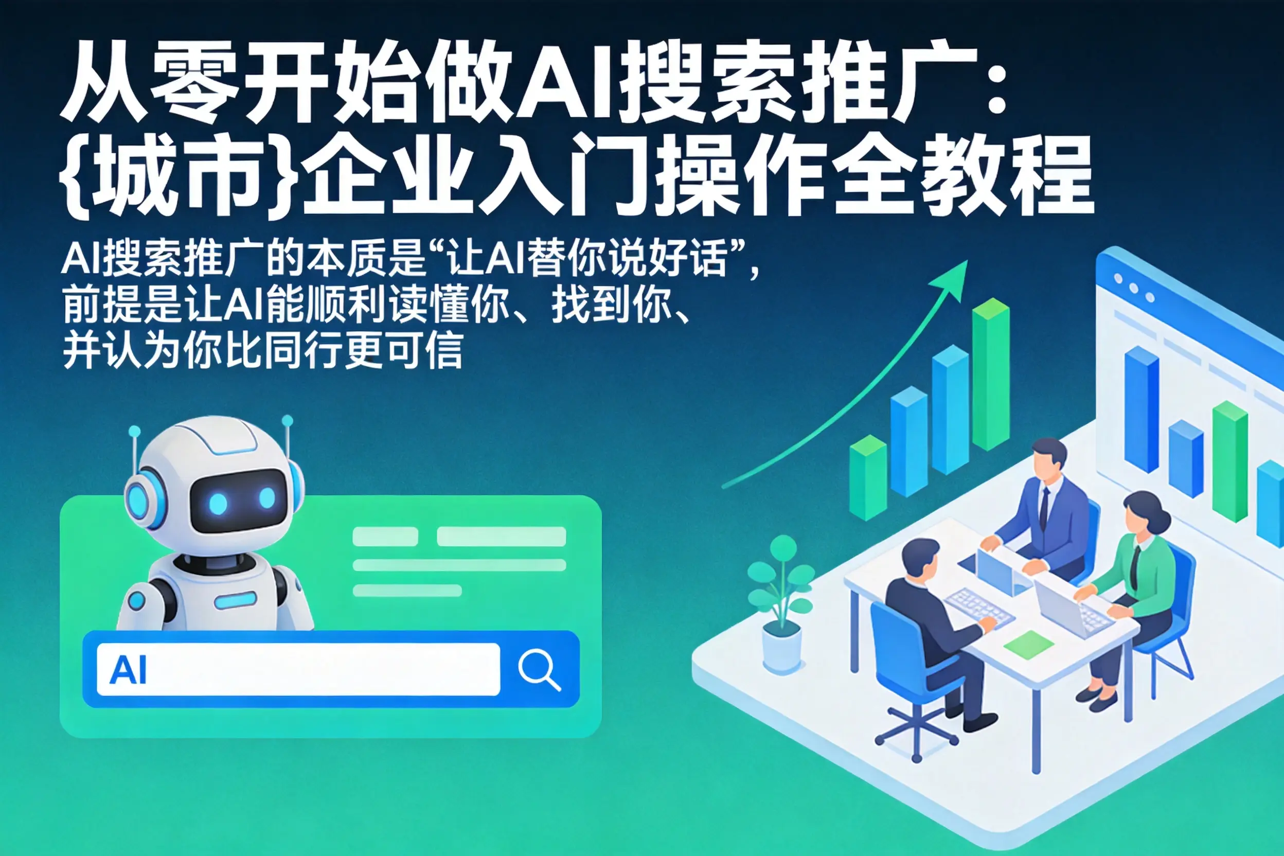 从零开始做AI搜索推广:乐山企业入门操作全教程