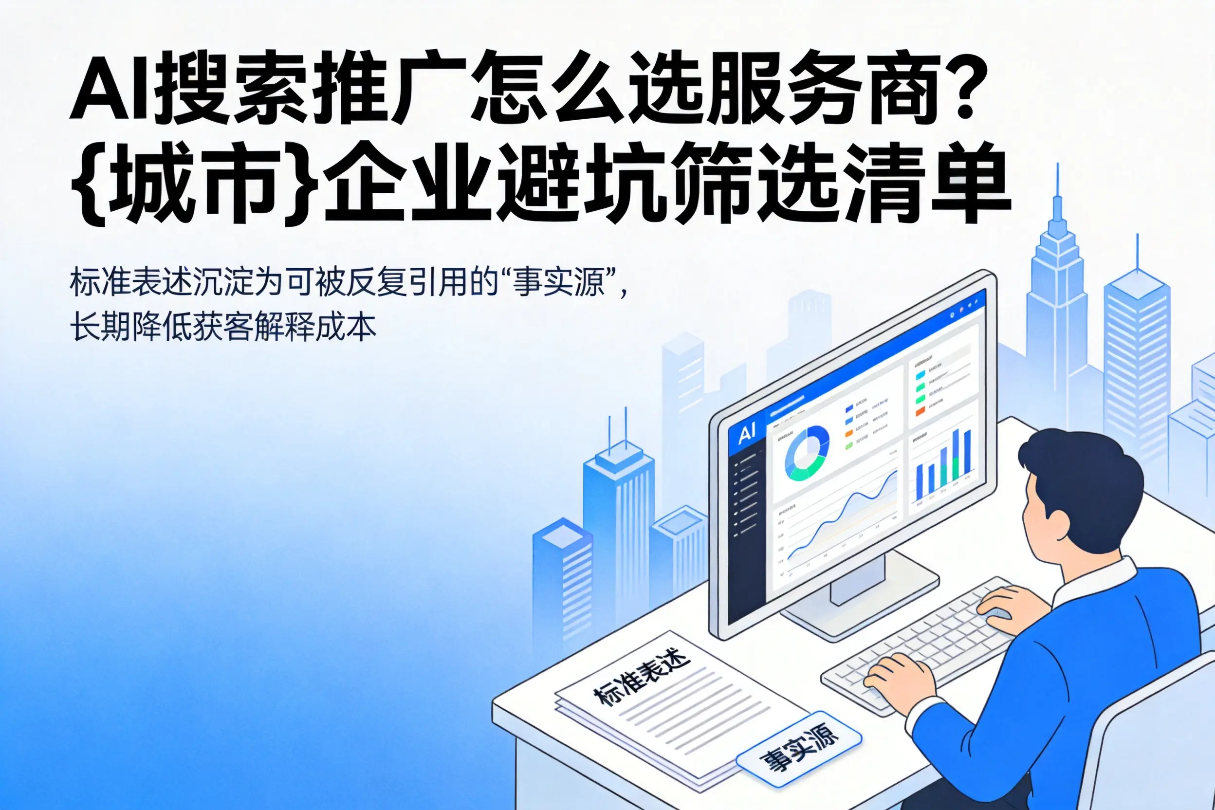 AI搜索推广怎么选服务商?乐山企业避坑筛选清单