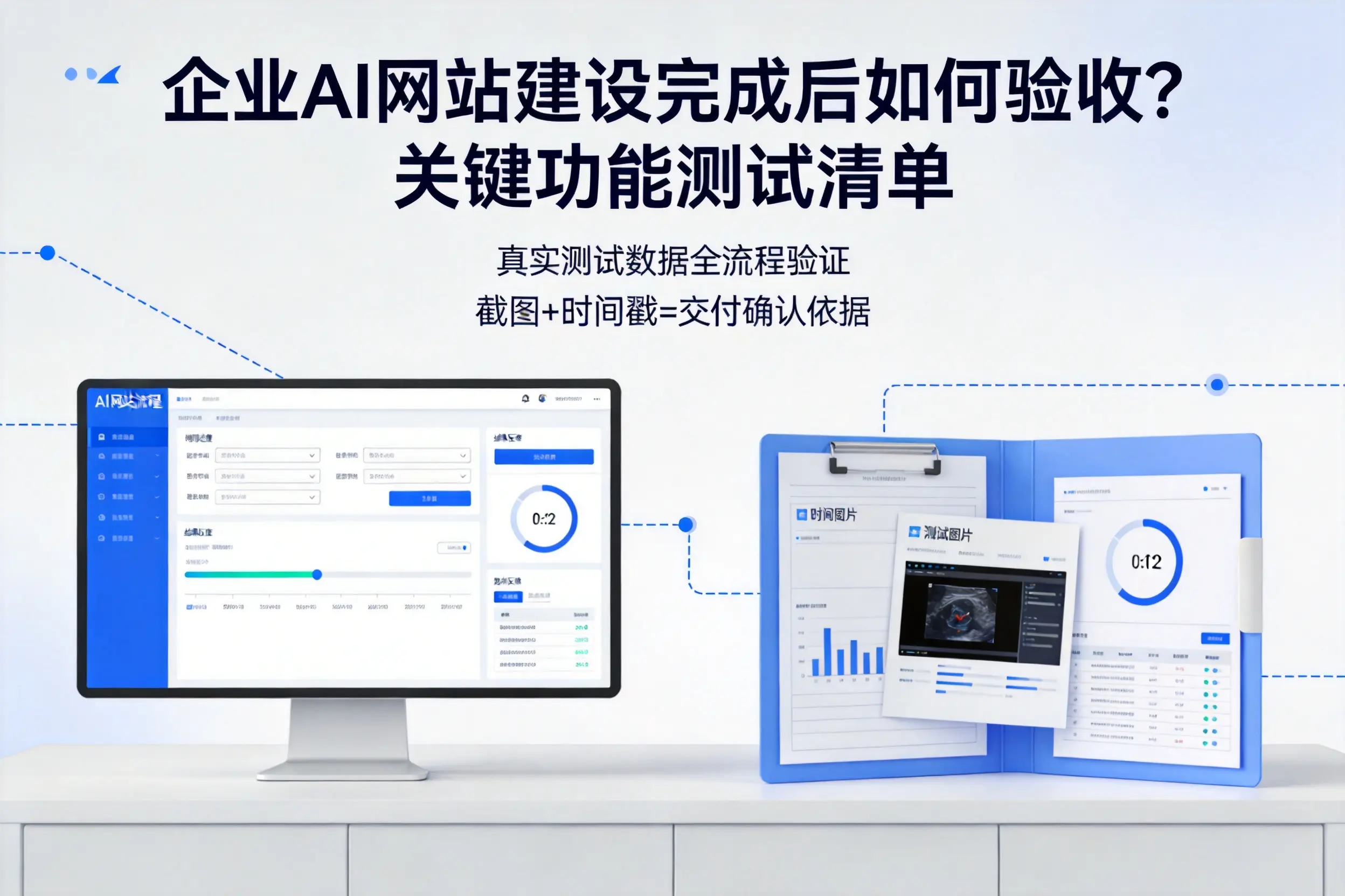 乐山企业AI网站建设完成后如何验收？关键功能测试清单