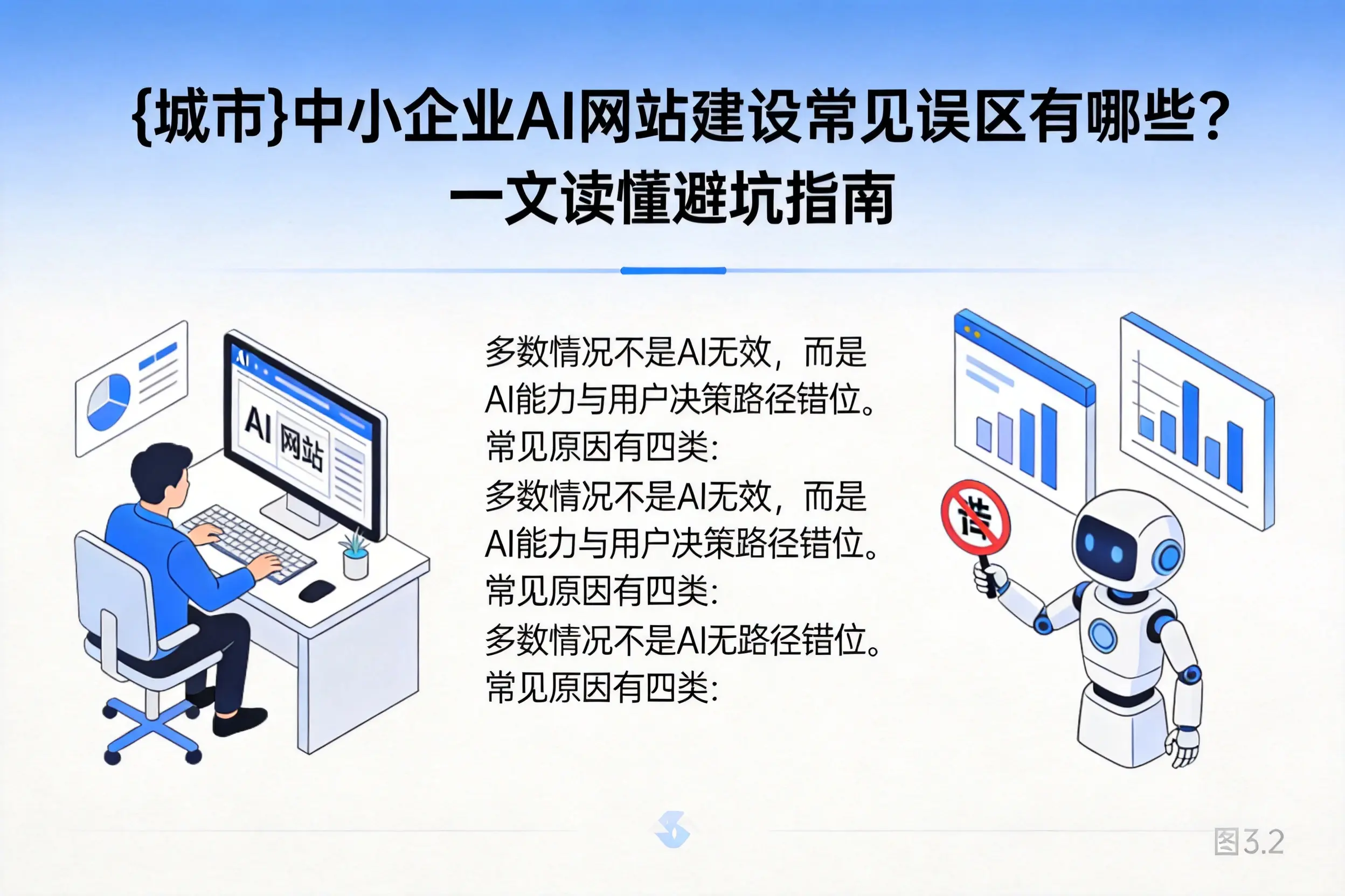 乐山中小企业AI网站建设常见误区有哪些?一文读懂避坑指南