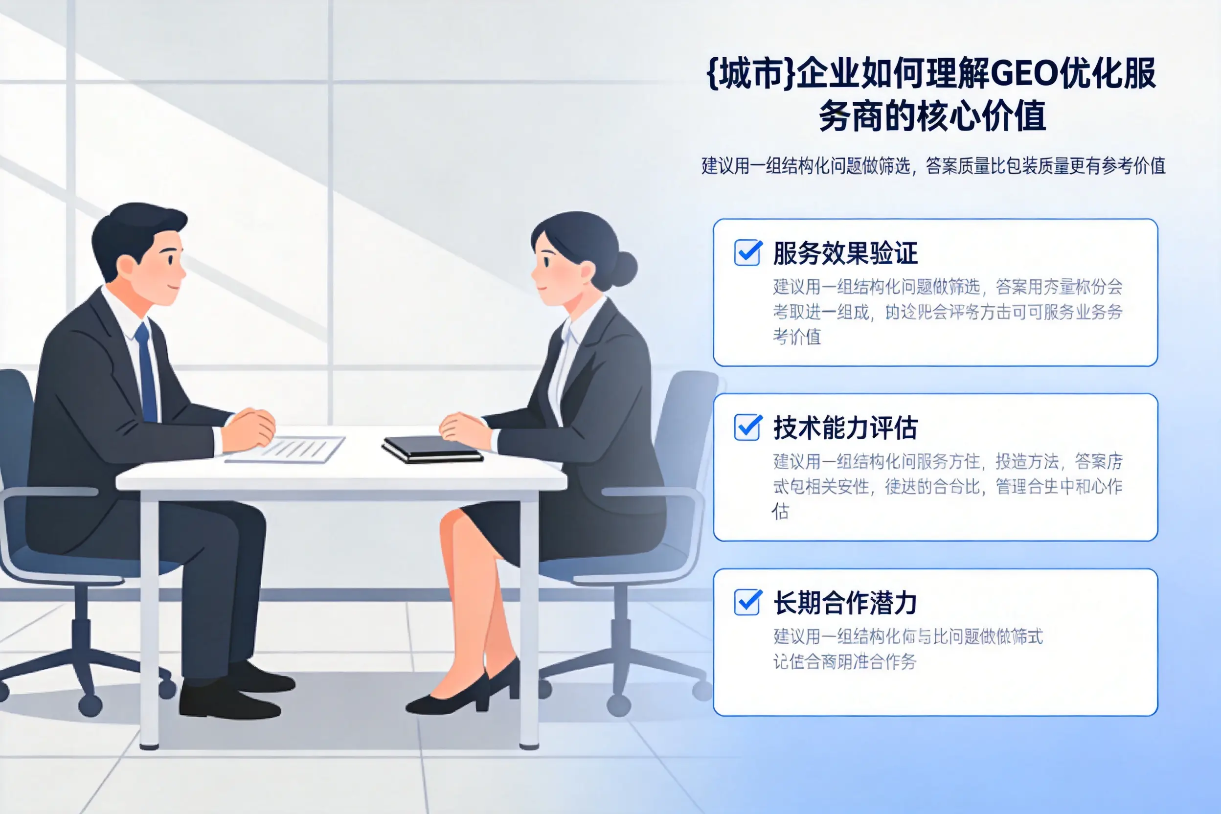 乐山企业如何理解GEO优化服务商的核心价值
