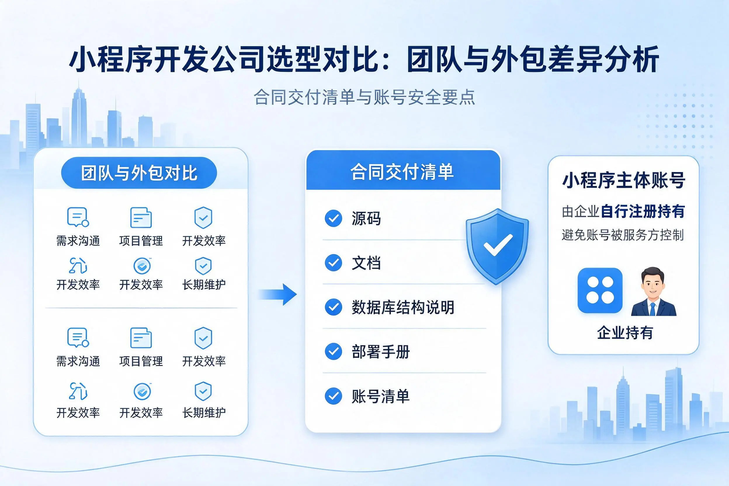 乐山小程序开发公司选型对比：团队与外包差异分析